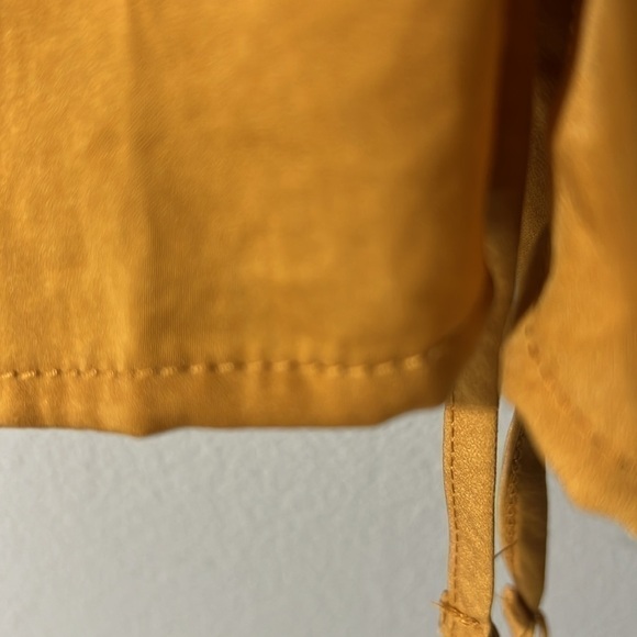 Pink Rose - BOHO Mustard blouse lightweight size L - Picture 6 of 9